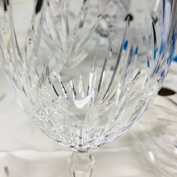 HIGHLIGHTS 2 CRYSTAL PRINCESS HOUSE WINE GLASSES BRAND NEW WITH TAGS - Picture 13 of 16